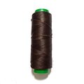 Lederhaus Wax thread 0,75mm/100m Mørkebrun