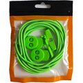 Liba 120cm lock laces Neon grön