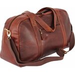 NK1917 Small weekendbag, läder Antiikki