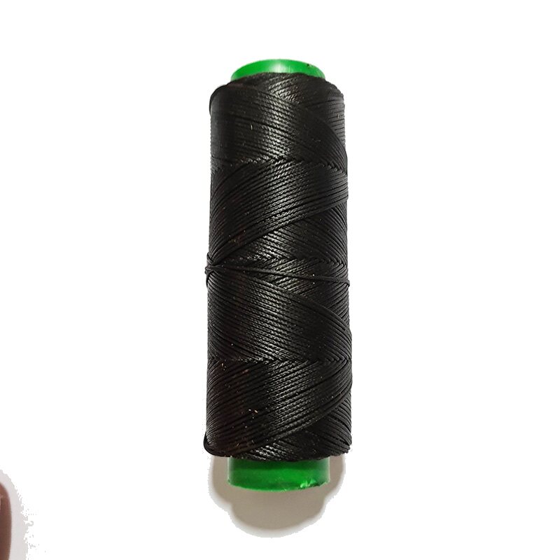Lederhaus Wax thread 0,75mm/100m Sort