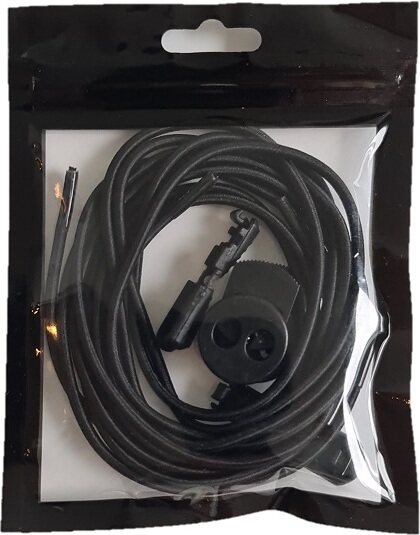 Liba 120cm lock laces Svart