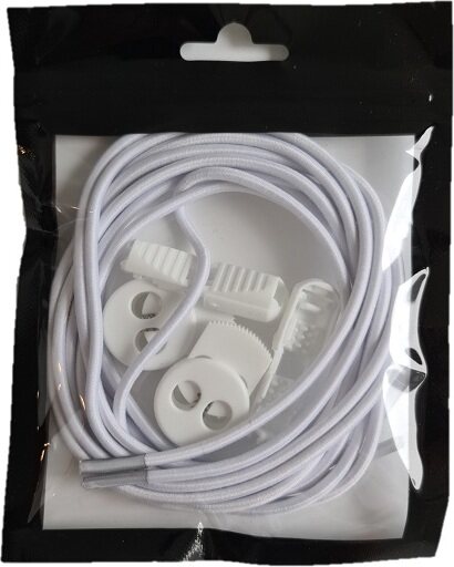 Liba 120cm lock laces Vit