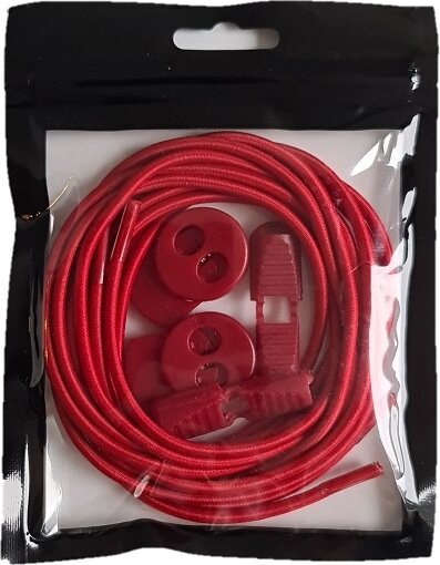 Liba 120cm lock laces Röd