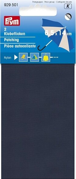 Prym nylonpaikka 6,5x14cm Mørkeblå