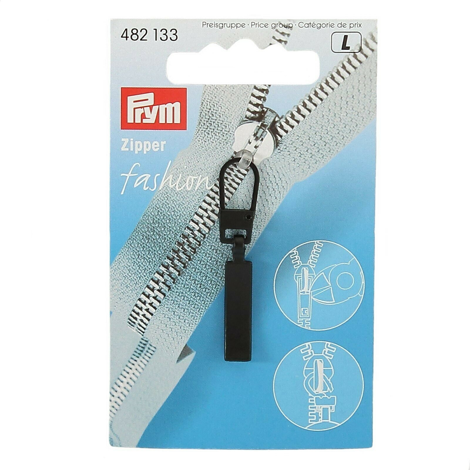 Prym Muotivedin, suorakaide Musta