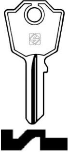 Silca Thule -roof rack key 3001-3480