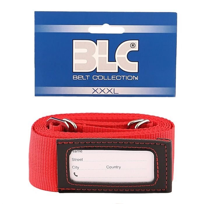 BLC Matkalaukunvyö Röd