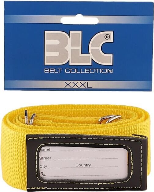 BLC Matkalaukunvyö Gul