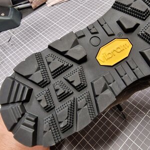 Resoling hiking boots