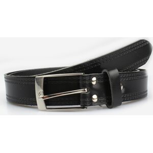 Finna Mørkebrun leather belt 30mm