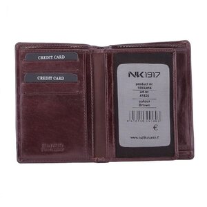 NK1917 Dark Brown lompakko, vesipuhveli