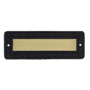 Huva Messinkikyltti 190 x 70 mm (K11)