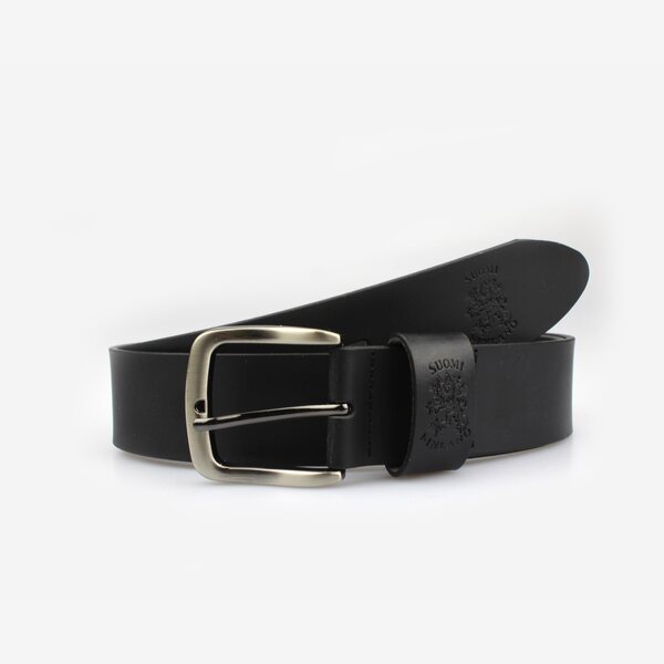 Finna Mørkebrun leather belt 30mm