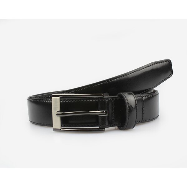 Finna Mørkebrun leather belt 30mm