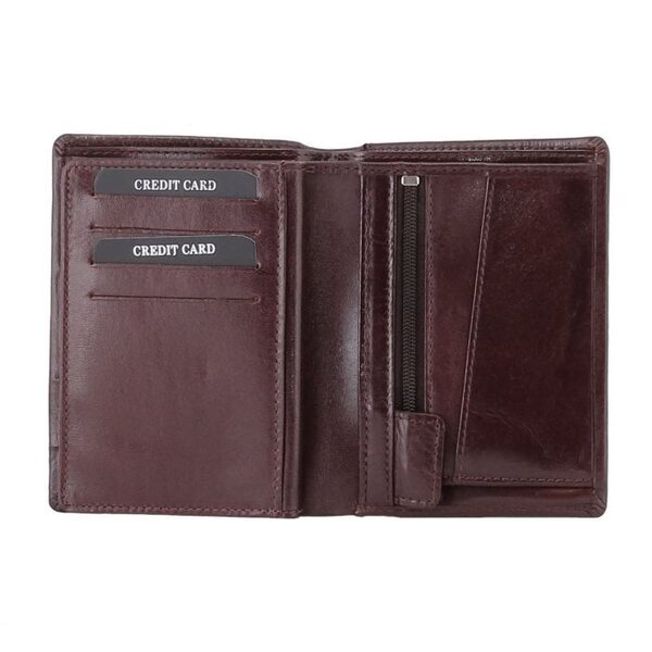 NK1917 Dark Brown lompakko, vesipuhveli