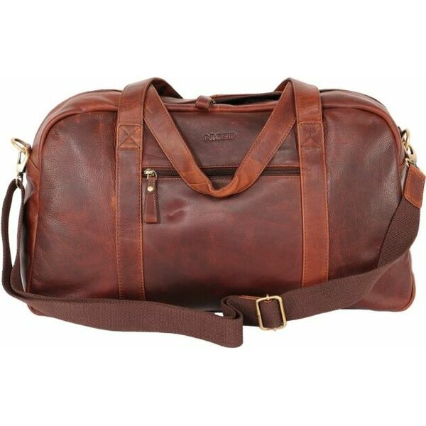 NK1917 Small weekendbag, leather