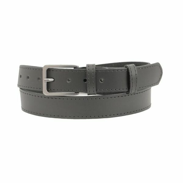 NK1917 Black Stitched Leatherbelt